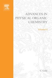 Imagen de portada: Advances in Physical Organic Chemistry APL 9780120335145