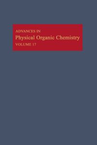 Imagen de portada: Advances in Physical Organic Chemistry 9780120335176