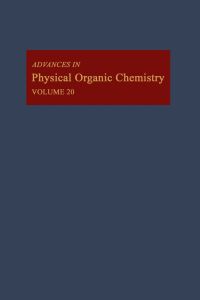 Immagine di copertina: Advances in Physical Organic Chemistry 9780120335206
