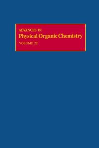 Imagen de portada: Advances in Physical Organic Chemistry APL 9780120335220