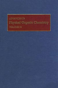Imagen de portada: Advances in Physical Organic Chemistry 9780120335312