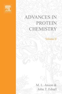 Cover image: ADVANCES IN PROTEIN CHEMISTRY VOL 2 9780120342020