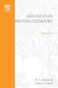 Cover image: ADVANCES IN PROTEIN CHEMISTRY VOL 4 9780120342044