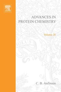 Omslagafbeelding: ADVANCES IN PROTEIN CHEMISTRY VOL 28 9780120342280