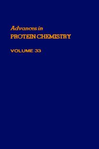 Cover image: ADVANCES IN PROTEIN CHEMISTRY VOL 33 9780120342334