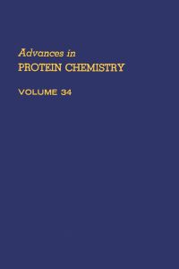 Cover image: ADVANCES IN PROTEIN CHEMISTRY VOL 34 9780120342341