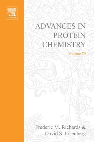 Omslagafbeelding: Protein Folding in the Cell 9780120342594