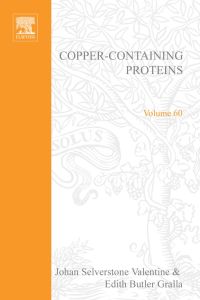 Cover image: Copper-Containing Molecules 9780120342600