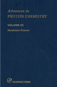 Cover image: Membrane Proteins 9780120342631