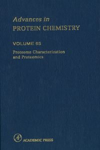 Immagine di copertina: Proteome Characterization and Proteomics 9780120342655