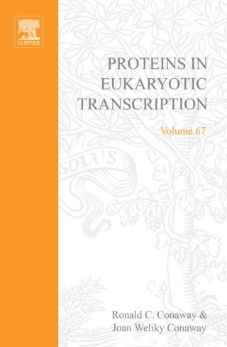 Imagen de portada: Proteins in Eukaryotic Transcription 9780120342679