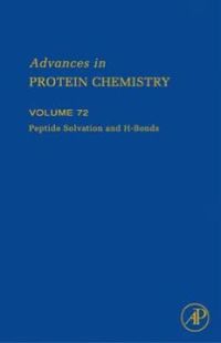 صورة الغلاف: Peptide Solvation and H-bonds 9780120342723