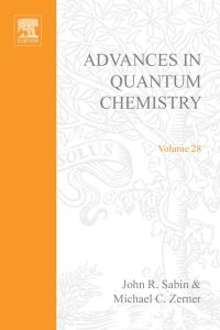 صورة الغلاف: Advances in Quantum Chemistry: Recent Advances in Computational Quantum Chemistry 9780120348282