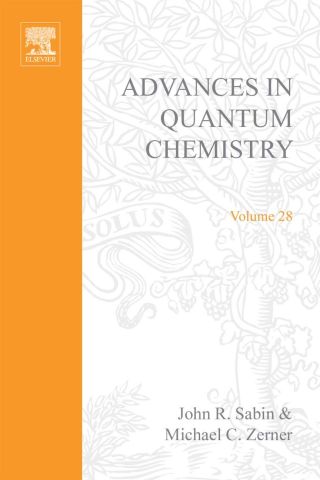 Cover image: Advances in Quantum Chemistry: Recent Advances in Computational Quantum Chemistry 9780120348282