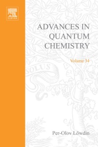 表紙画像: Advances in Quantum Chemistry 9780120348343