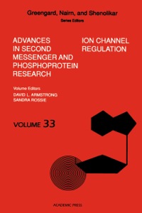 صورة الغلاف: Ion Channel Regulation 9780120361335