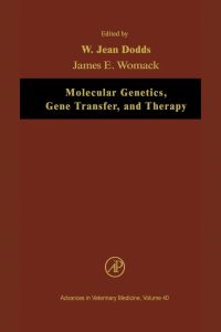 Cover image: Molecular Genetics, Gene Transfer, and Therapy 9780120392414