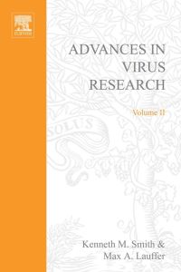 Cover image: ADVANCES IN VIRUS RESEARCH VOL 2 9780120398027