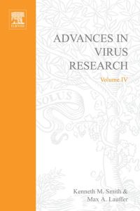 صورة الغلاف: ADVANCES IN VIRUS RESEARCH VOL 4 9780120398041