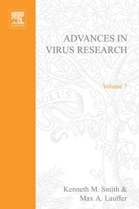 Cover image: ADVANCES IN VIRUS RESEARCH VOL 7 9780120398072