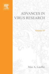 Cover image: ADVANCES IN VIRUS RESEARCH VOL 19 9780120398195