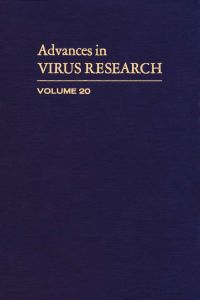 Cover image: ADVANCES IN VIRUS RESEARCH VOL 20 9780120398201