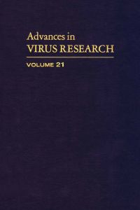 Cover image: ADVANCES IN VIRUS RESEARCH VOL 21 9780120398218