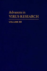 Cover image: ADVANCES IN VIRUS RESEARCH VOL 33 9780120398331