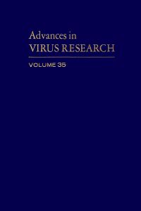 Cover image: ADVANCES IN VIRUS RESEARCH VOL 35 9780120398355