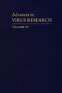 Cover image: ADVANCES IN VIRUS RESEARCH VOL 37 9780120398379