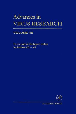 Cover image: Cumulative Subject Index 9780120398492