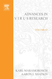 Omslagafbeelding: Advances in Virus Research 9780120398652