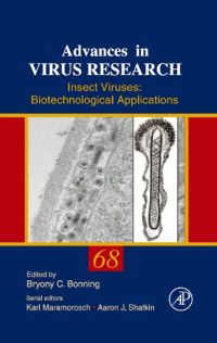 Imagen de portada: Insect Viruses: Biotechnological Applications 9780120398683