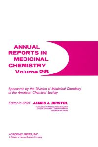 Omslagafbeelding: ANNUAL REPORTS IN MED CHEMISTRY V28 PPR 9780120405282