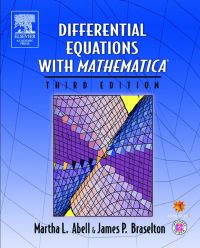 Immagine di copertina: Differential Equations with Mathematica 3rd edition 9780120415625