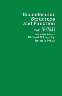 Cover image: Biomolecular Structure and Function 9780120439508