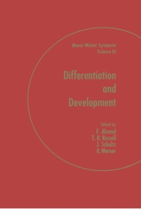 Cover image: Differentiation and Development 1st edition 9780120454501