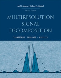 صورة الغلاف: Multiresolution Signal Decomposition: Transforms, Subbands, and Wavelets 2nd edition 9780120471416