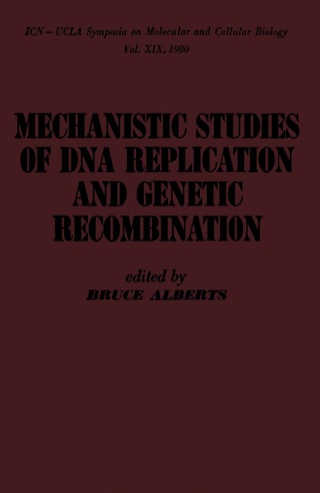 Cover image: mechanistic studies of DNA replication and genetic recombination 1st edition 9780120488506