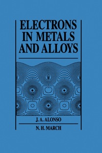Imagen de portada: Electrons In Metals And Alloys 9780120536207