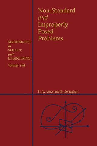 Cover image: Non-Standard and Improperly Posed Problems 9780120567454
