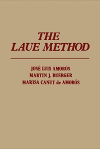 Imagen de portada: The Laue Method 1st edition 9780120574506