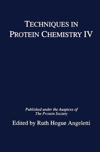 表紙画像: Techniques in Protein Chemistry IV 9780120587575