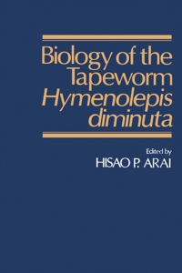 صورة الغلاف: Biology of the Tapeworm Hymenolepis Diminuta 1st edition 9780120589807