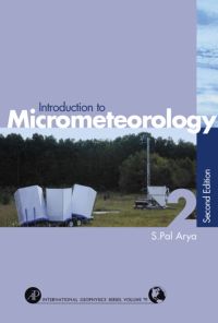 Cover image: Introduction to Micrometeorology 2nd edition 9780120593545