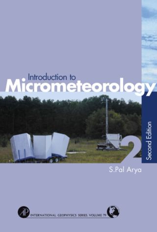 Cover image: Introduction to Micrometeorology 2nd edition 9780120593545
