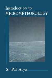 Cover image: Introduction to Micrometeorology 9780120644902