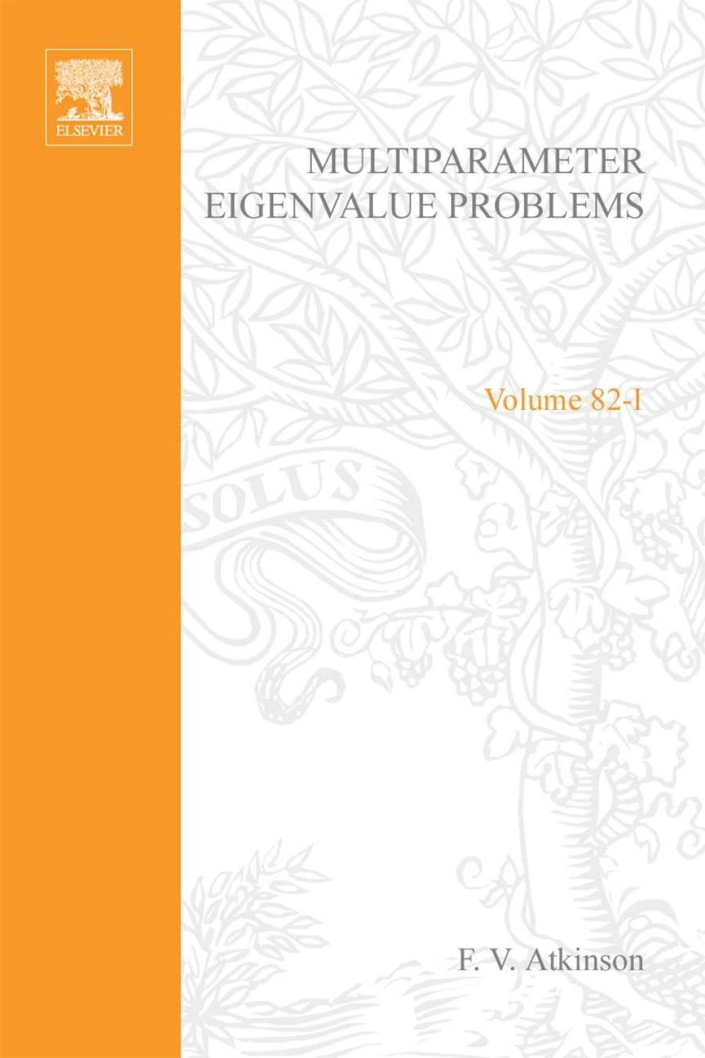 Multiparameter eigenvalue problems (eBook)