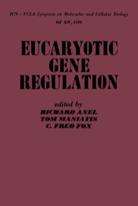 Omslagafbeelding: Eucaryotic Gene Regulation 1st edition 9780120683505