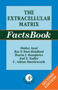 Cover image: The Extracellular Matrix Factsbook 2nd edition 9780120689118